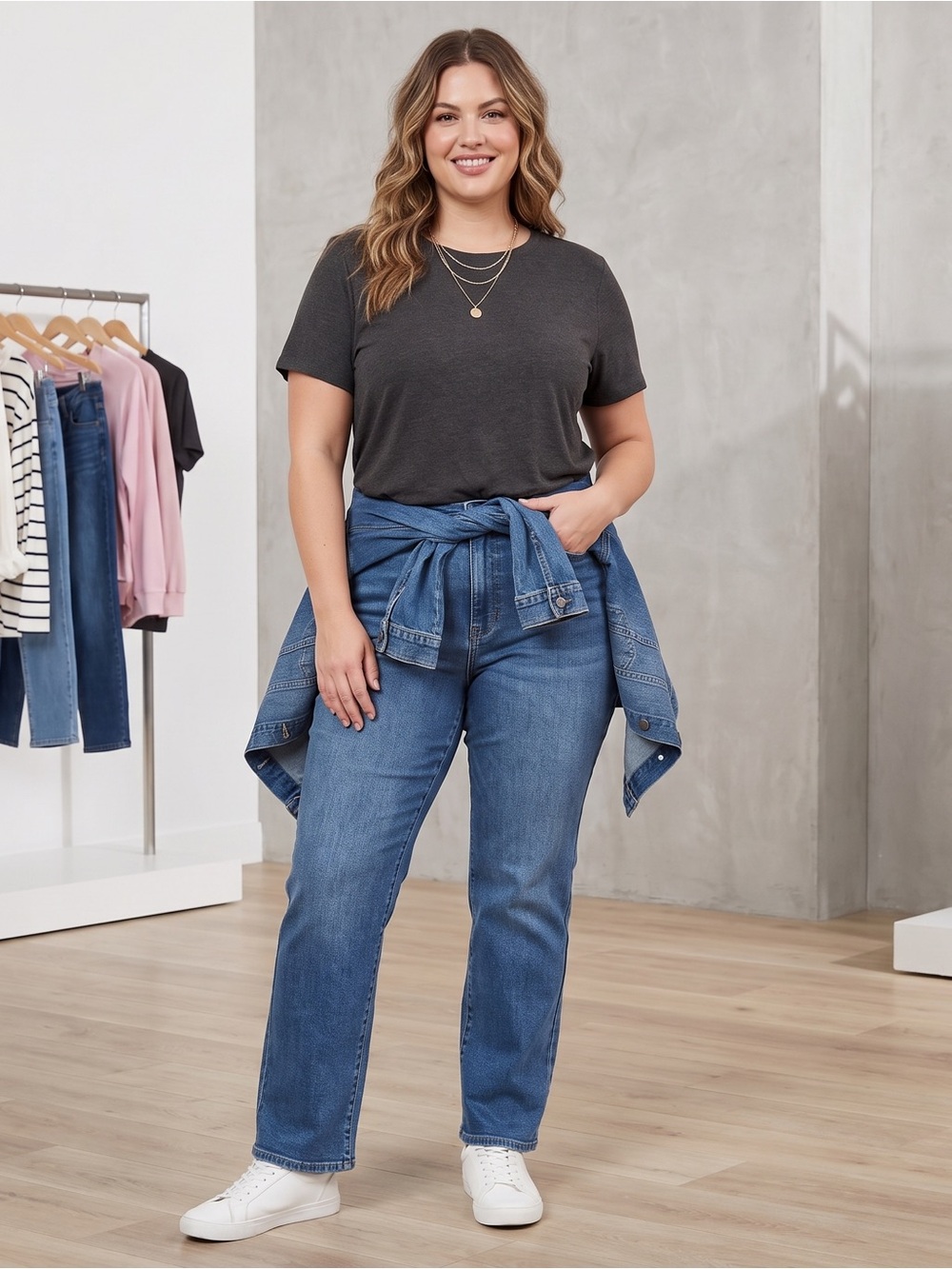 torrid Charcoal Short Sleeve Crew Neck Tee